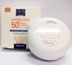 Kem Chống Nắng UVEBLOCK High Protection Tinted Compact SPF 50 - ISIS Pharma